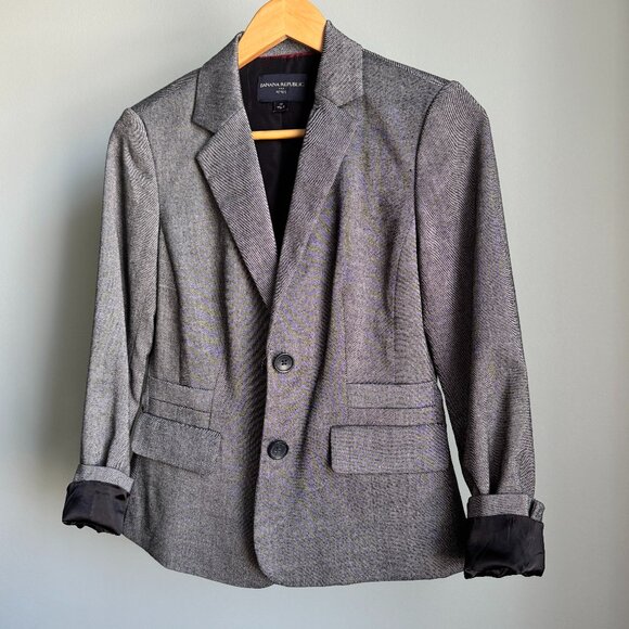 Banana Republic Jackets & Blazers - Charcoal Gray Classic Blazer Jacket 2P